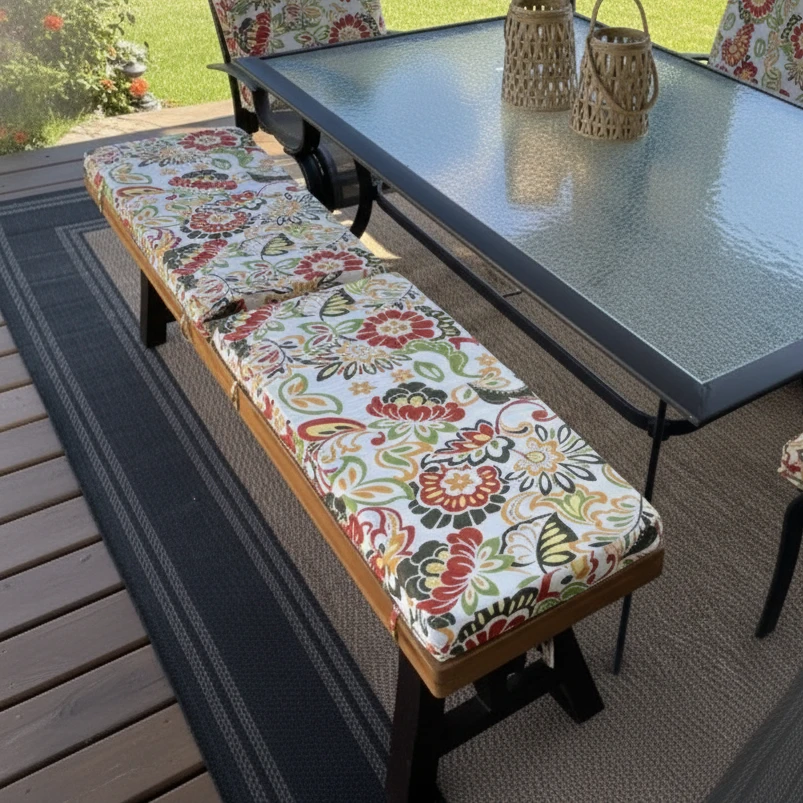 Custom Bench Cushion - Eco-Friendly & Durable - 7