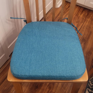 U-Shaped Chair Cushions - Perfect Fit Around Posts - 4