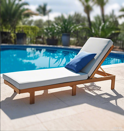 Chaise Lounge Cushions - Full-Length Comfort - 2