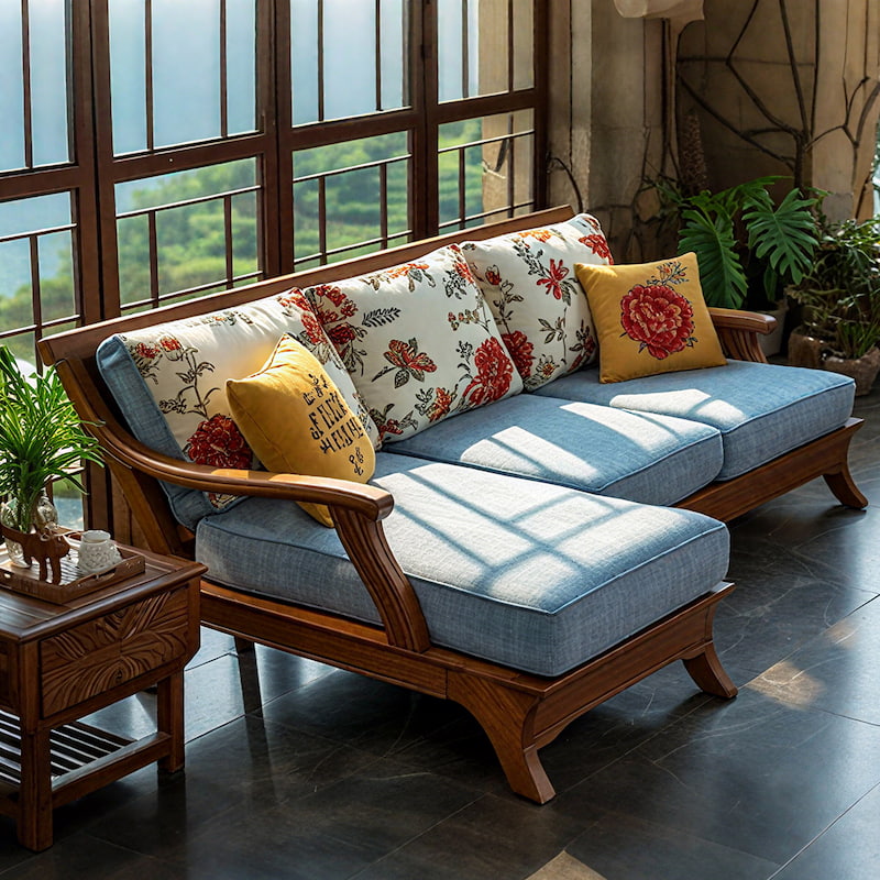 Chaise Lounge Cushions - Full-Length Comfort - 6