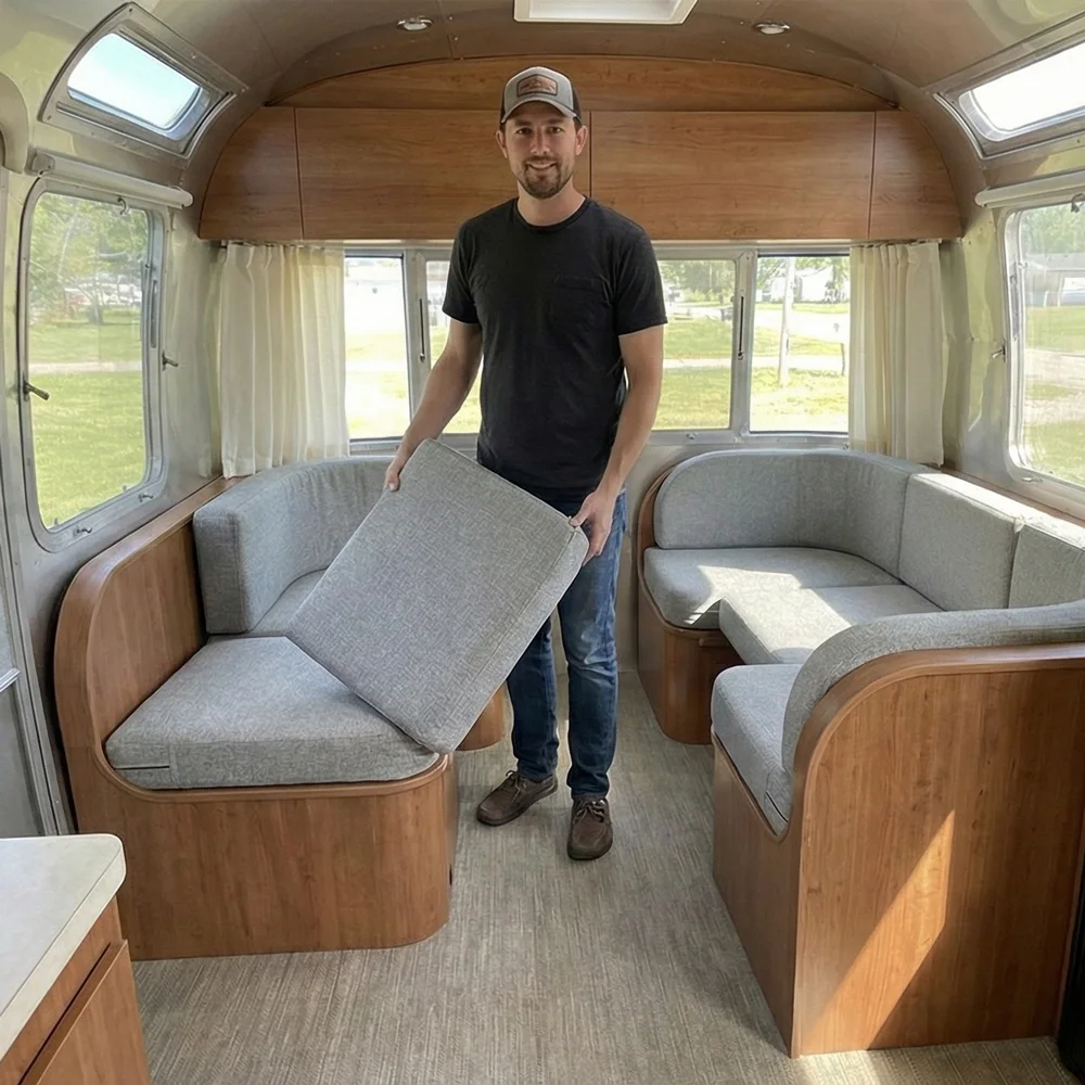 RV Cushions - Custom Fit for Campers & Trailers - 5