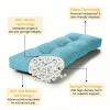Elegant Tufted Bench Cushions - Button Detail - Detail 7