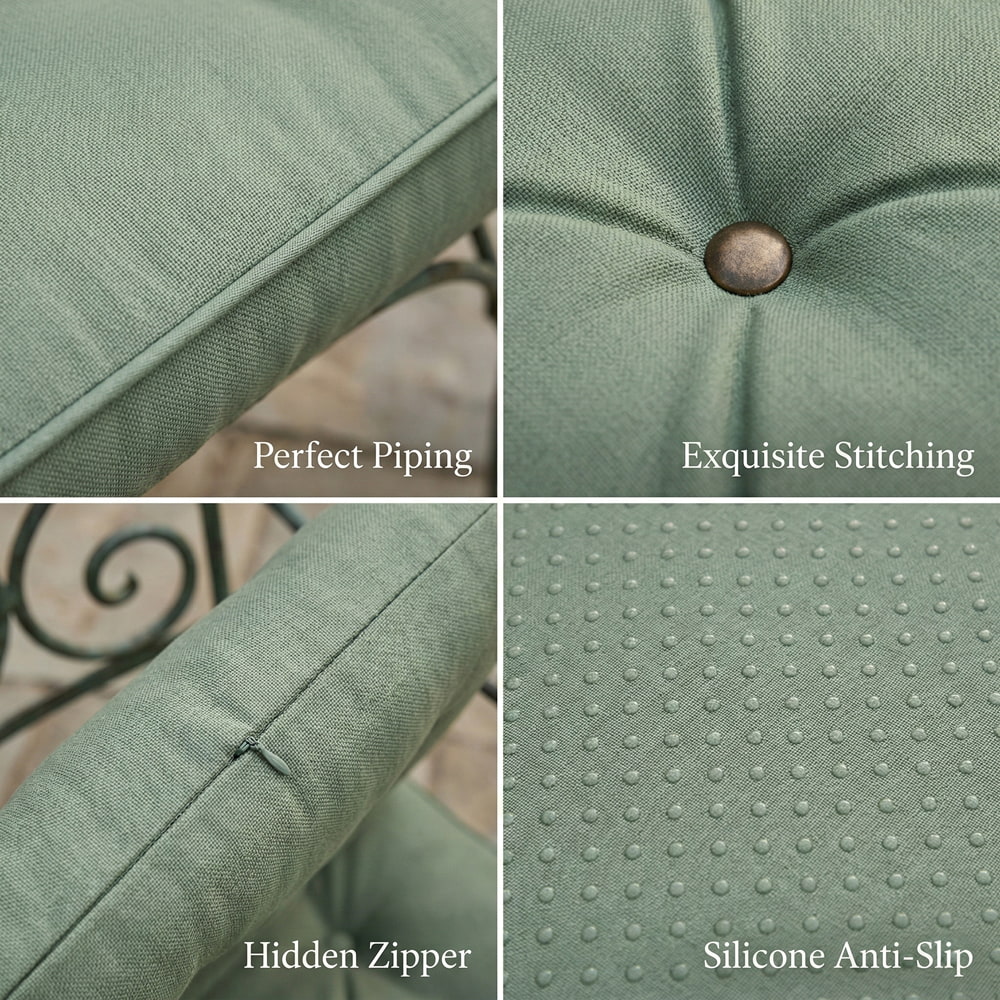 High Back Chair Cushions - Full Spine Support - 2