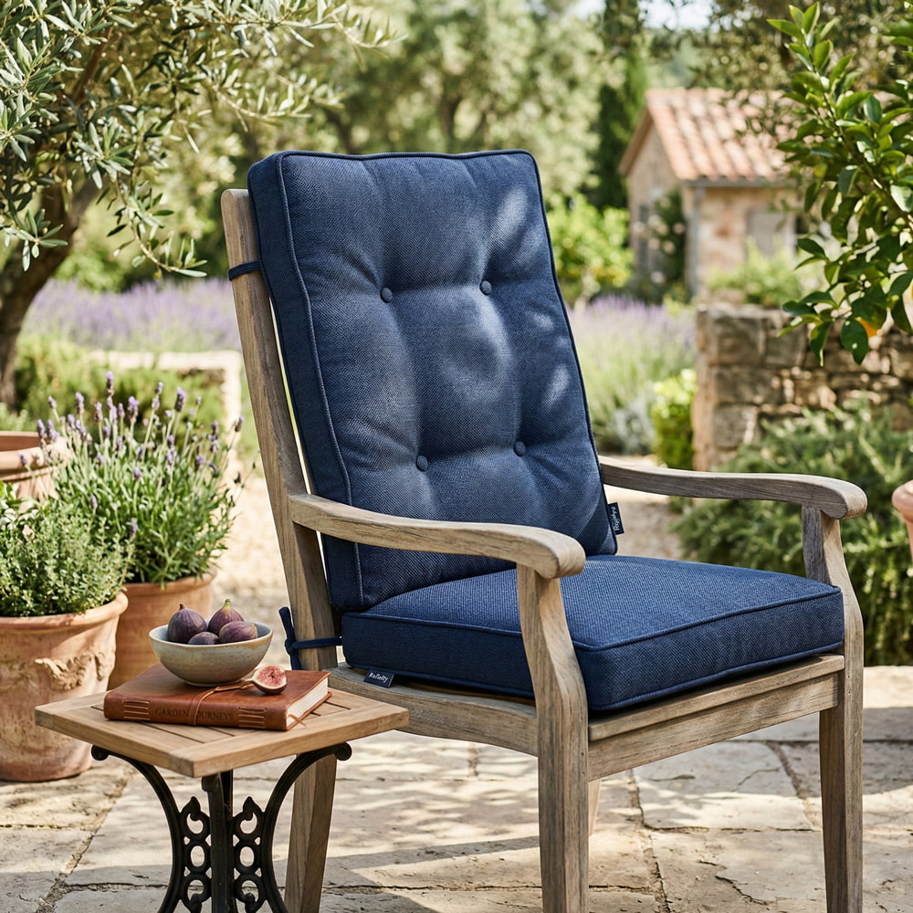 High Back Chair Cushions - Full Spine Support - 5