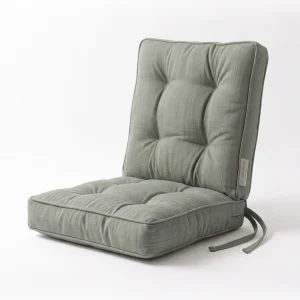 Custom Chair Cushion with Backrest - Full Spine Support