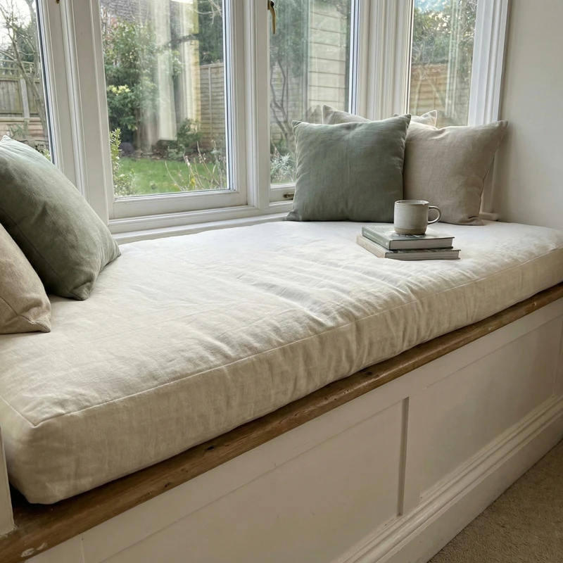 Custom Bay Window Cushion