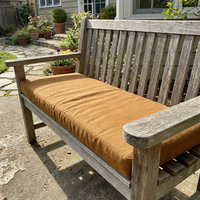 Custom Outdoor Bench Cushion