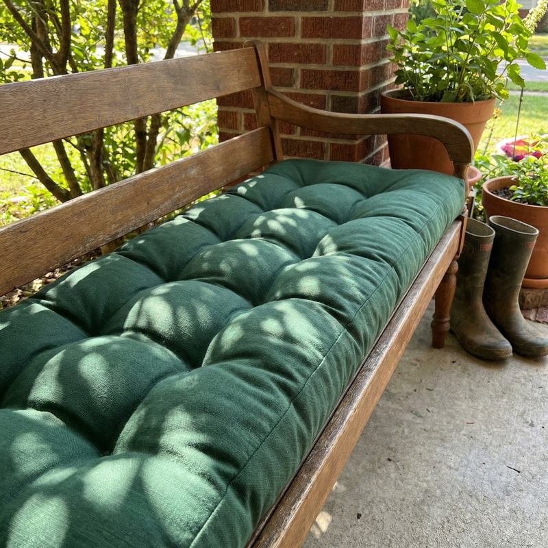 Custom Tufted Bench Cushion