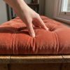 Elegant Tufted Bench Cushions - Button Detail - Detail 2