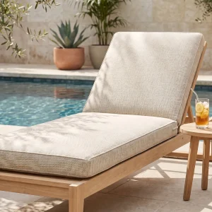Chaise Lounge Cushions - Full-Length Comfort