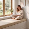 Custom Size Rectangular Window Seat Cushions - Detail 3